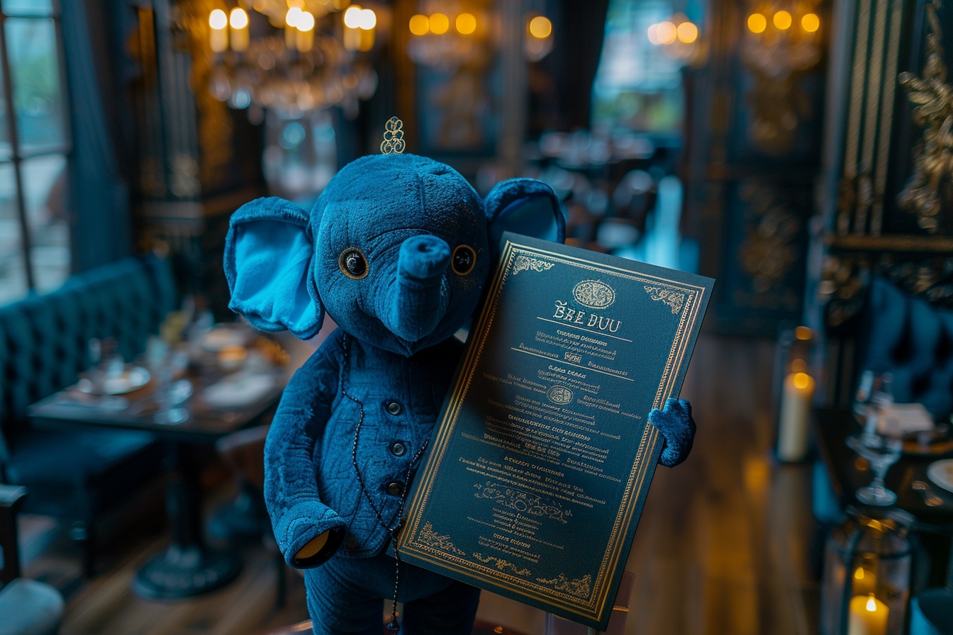 La Carte Raffinée du Blue Elephant