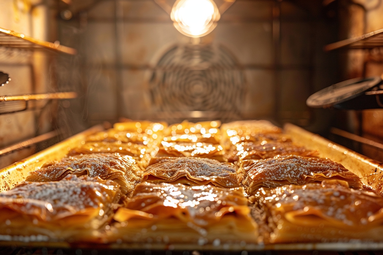 La Cuisson : Un Moment Clé pour un Baklawa Parfait